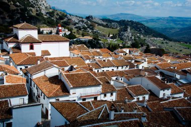 Endülüs 'ün beyaz köy grazalemasının çatı desenleri, İspanya