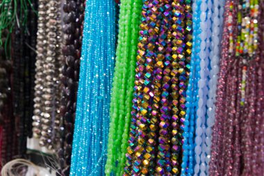 Fas 'taki pazar yerinde mücevher deseni