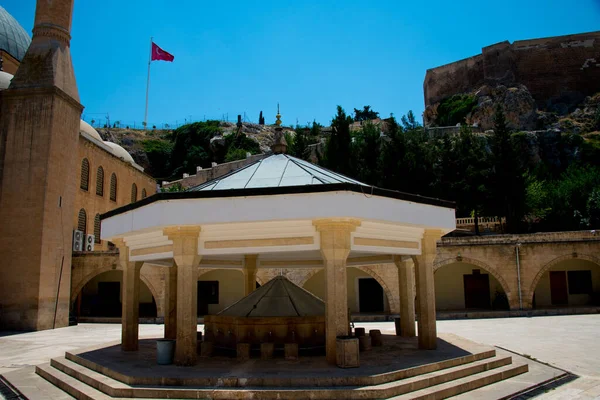 Ablution Facilities Courtyard Mosque Mevlid Halil Camii Sanliurfa Turkey — Stock Photo, Image