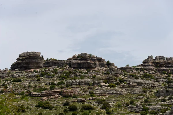 Karst Formation Torcal National Park Andalousie Espagne — Photo
