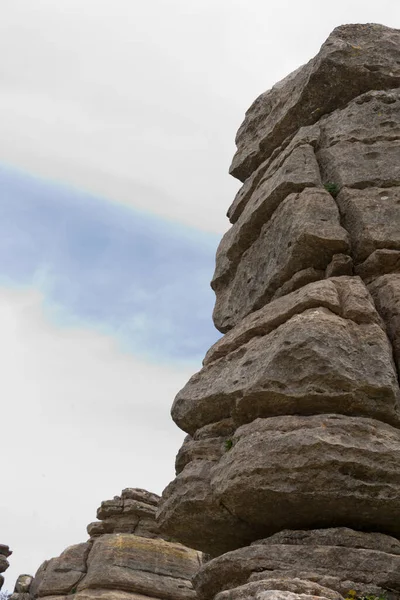 Karst Formation Torcal National Park Andalusia Spain — Stock Photo, Image