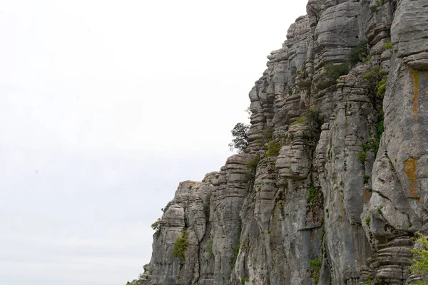 Karsztképződés Torcal Nemzeti Parkban Andalúzia Spanyolország — Stock Fotó