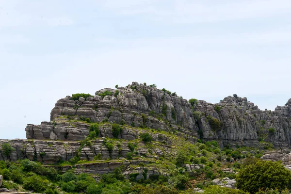 Formacja Krasowa Obrotowym Parku Narodowym Andaluzja Hiszpania — Zdjęcie stockowe