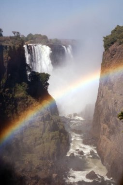 Victoria düştü, Zimbabwe 'den görüldü.