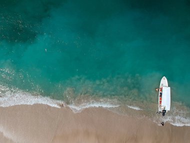 Kosta Rika 'daki Quesera plajı