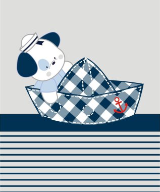 Nakış 97 denizci köpeği.