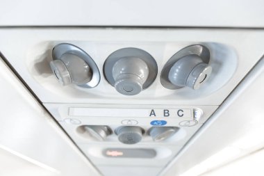 modern Yolcu uçakları genel gider konsol