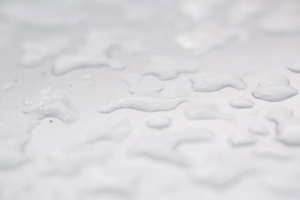 Patrón escarchado en la ventana de invierno. textura de hielo, grietas y sha — Foto de Stock