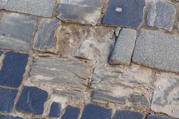 Каменная дорога из Коблстоуна — стоковое фото