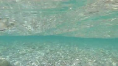 Budva şehir Adriyatik Denizi, Karadağ'görünümü