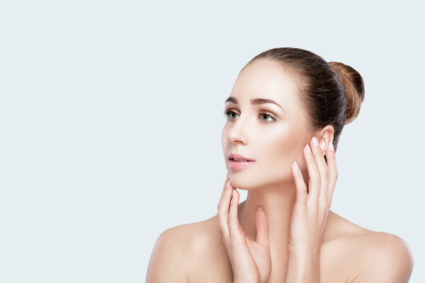 portrait of beautiful young woman