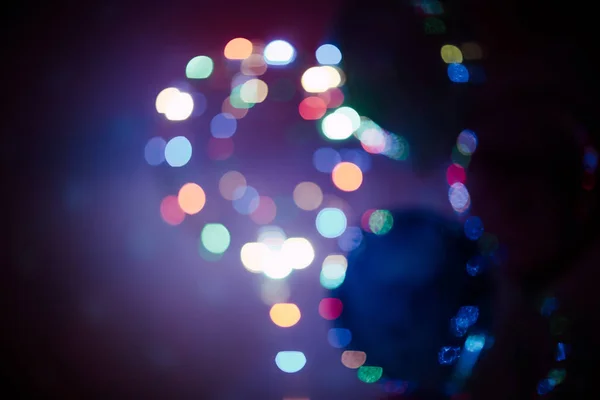 bokeh blurred background glowing balloons