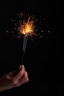 Bengal ışık tutan eller.