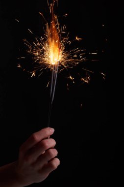 Bengal ışık tutan eller.