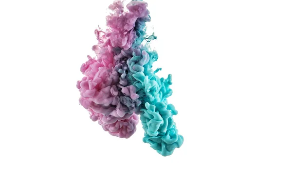 Färgstänk av bläck — Stockfoto