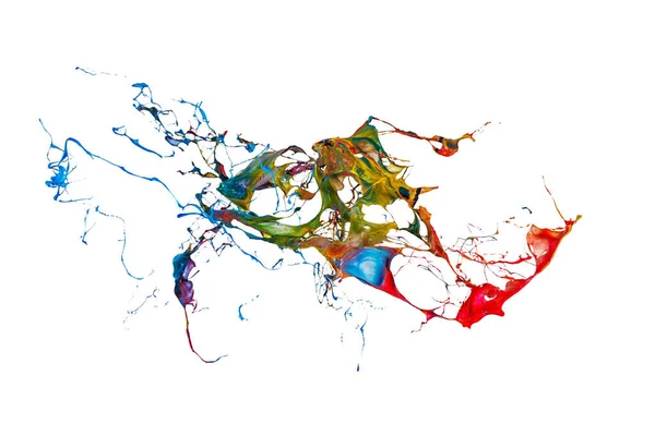 Abstraktní barvy splash — Stock fotografie