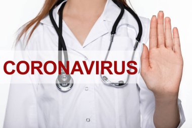 Dur hareket gösteren doktor