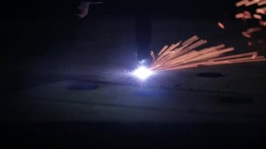 Endüstriyel cnc plazma kesim metal plaka