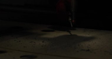 Endüstriyel cnc plazma kesim metal plaka