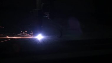 Endüstriyel cnc plazma kesim metal plaka