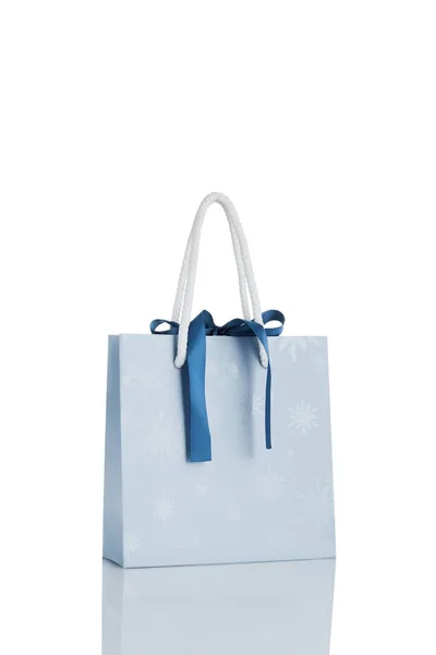 Mock-up della shopping bag bianca — Foto Stock