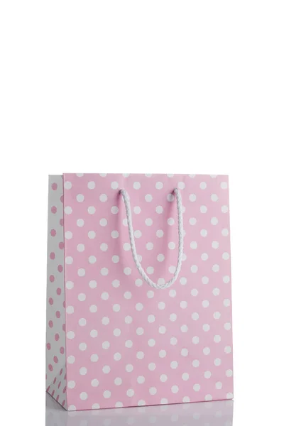 Mock-up della shopping bag bianca — Foto Stock