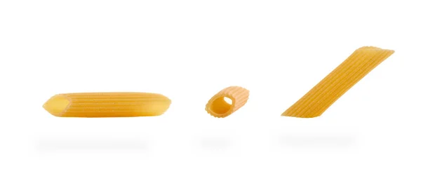 Italienische rohe, trockene Pasta — Stockfoto