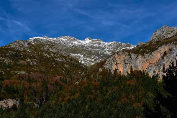 Eine Typische Berglandschaft Ordesa Tal Huesca Spanien — Stockfoto
