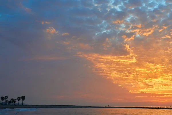 Красивий Схід Сонця Пляжі — стокове фото
