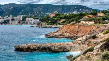 Cala Major, Palma limanından görüldü.