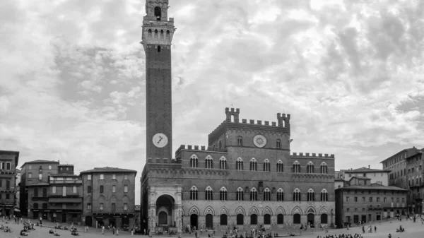 Piazza del campo Siena, İtalya