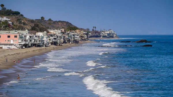 Malibu, ABD; 15 Haziran 2018: Sahilin yanındaki evler