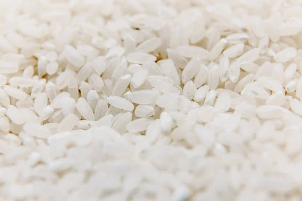 Montón Arroz Glutinoso Blanco Cerca Como Fondo Arroz Blanco Ecológico — Foto de Stock