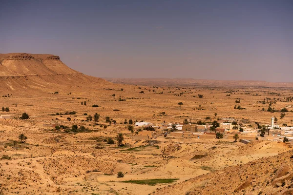 Chenini Est Village Berbère Ruine Dans District Tataouine Dans Sud — Photo