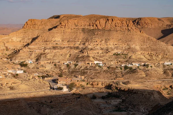 Chenini Pueblo Bereber Ruinas Distrito Tataouine Sur Túnez — Foto de Stock