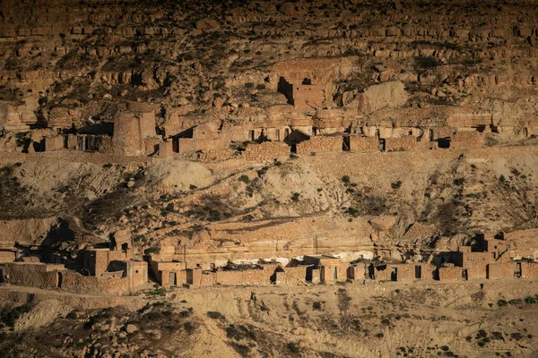 Chenini Pueblo Bereber Ruinas Distrito Tataouine Sur Túnez — Foto de Stock