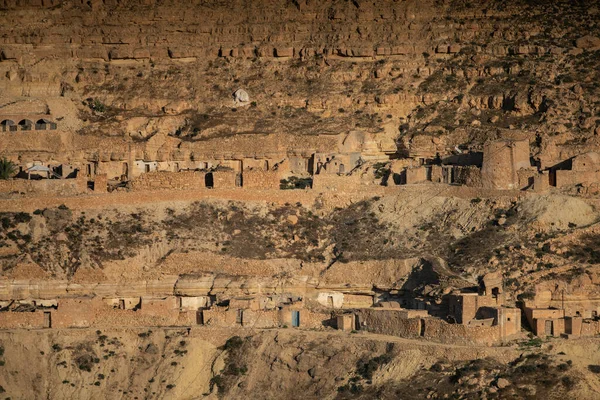 Chenini Est Village Berbère Ruine Dans District Tataouine Dans Sud — Photo