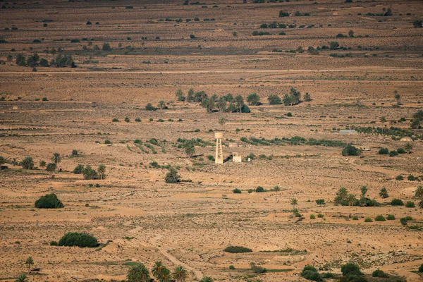 Chenini Είναι Ένα Ερειπωμένο Χωριό Berber Στην Περιοχή Tataouine Στη — Φωτογραφία Αρχείου