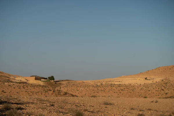 Chenini是突尼斯南部Tataouine地区一个被毁的柏柏尔村庄 — 图库照片