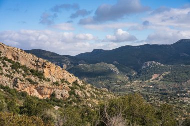 Tunisia 'nın Djebel Bargou Dağı
