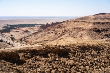 Güney Tunisia Sahara 'nın başlangıcı