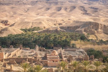 Güney Tunisia Sahara 'nın başlangıcı