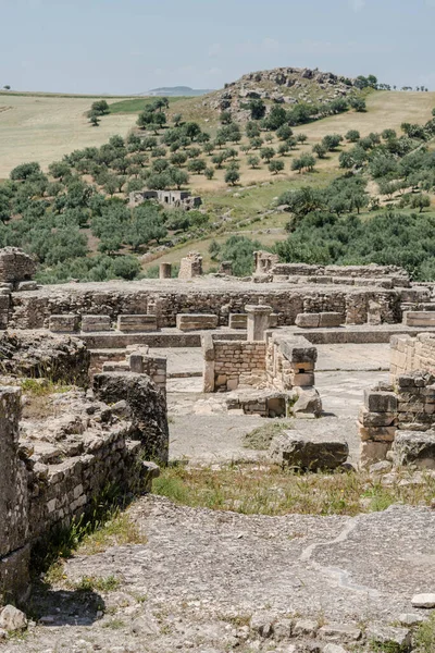 Bem Vindo Northdern Tunisia Dougga — Fotografia de Stock