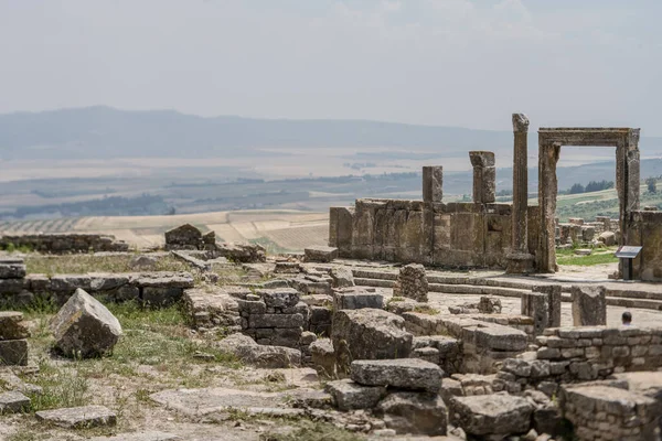 Bem Vindo Northdern Tunisia Dougga — Fotografia de Stock