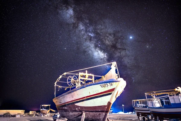 Isla Kerkennah Costa Este Tunisia — Foto de Stock