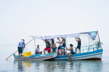 Kerkennah adaları, doğu kıyısı tunisia