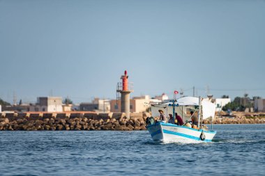Kerkennah adaları, doğu kıyısı tunisia