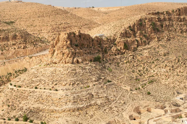 Tunisia Meridionale Djebel Dahar — Foto Stock