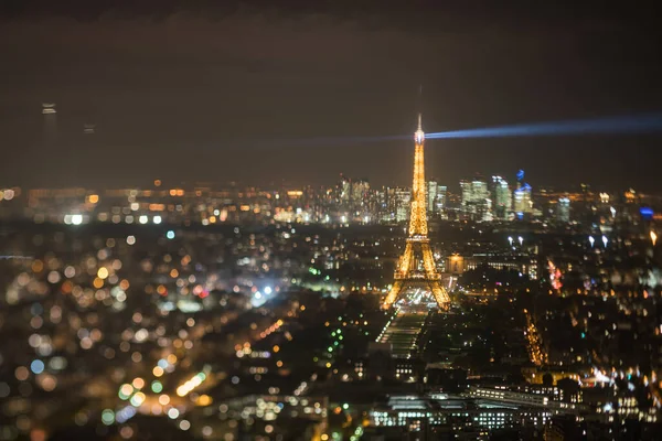 Paris Bei Nacht Frankreich — Stockfoto