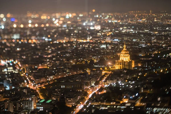 Paris Natten Frankrike — Stockfoto